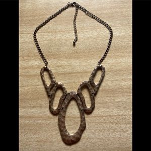 Brass Statement Necklace